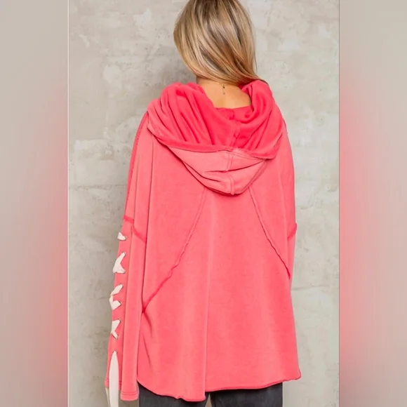 POL I Get What I Want Oversize Pullover in Pink Size L - Picture 3 of 11